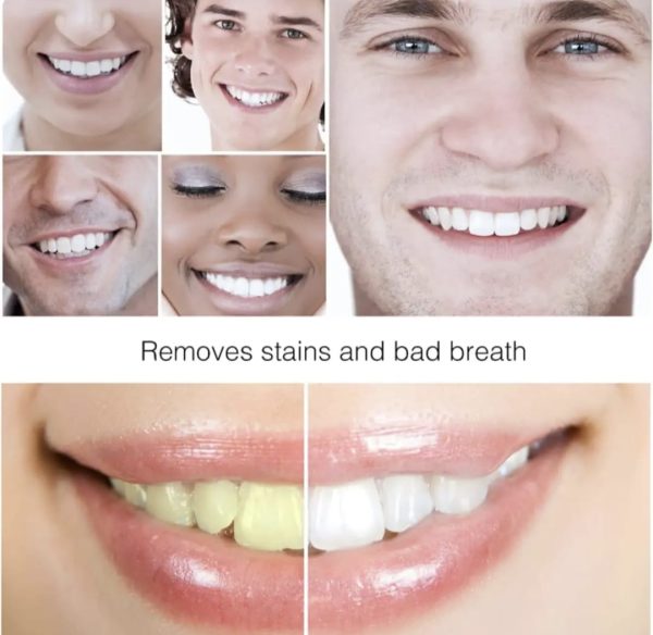 Charcoal Teeth Whitening Powder Deep Cleansing