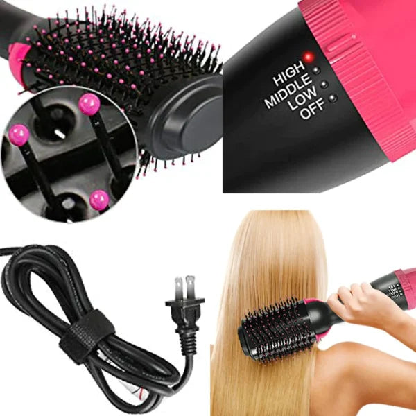 One Step Hot Air Brush (dryer + Styler) 3 In 1